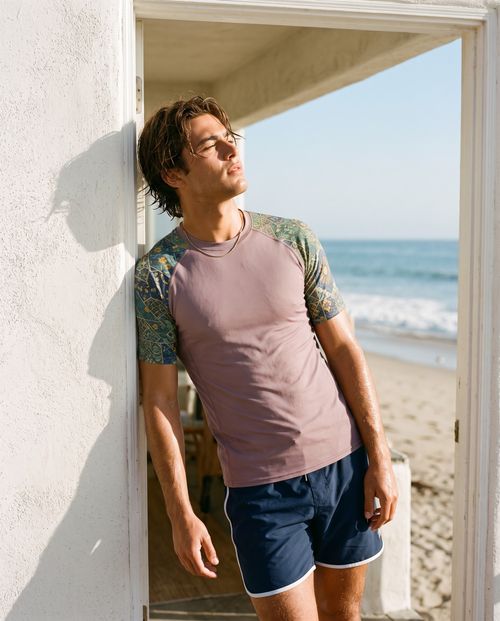 Men's Riad men's short-sleeve rashguards