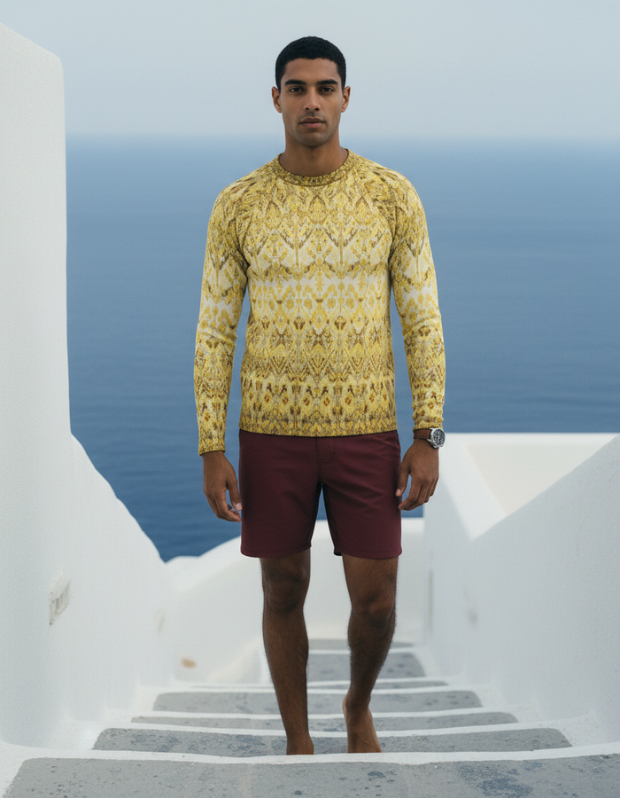 Rashguard — Men's Lemon Yellow Siam