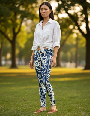 Azure Leggings Women's Leggings — Dripper