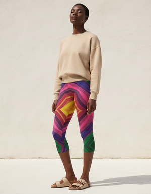 Fresco capri leggings