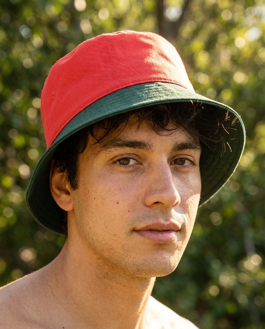 Poppy Field bucket hats