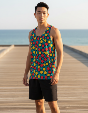 Mosaic Tank Top Men's Tank Top — Dripper