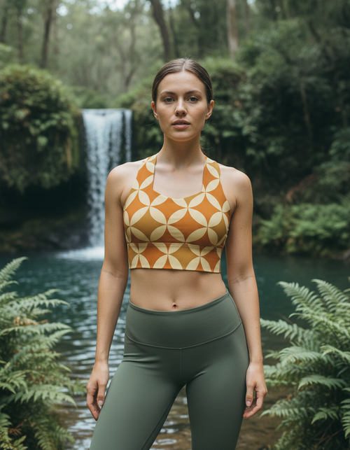 Mizuki Sports Bra Longline Sports Bra — Dripper