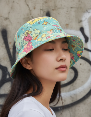 Cascade Bucket Hat bikini — Dripper
