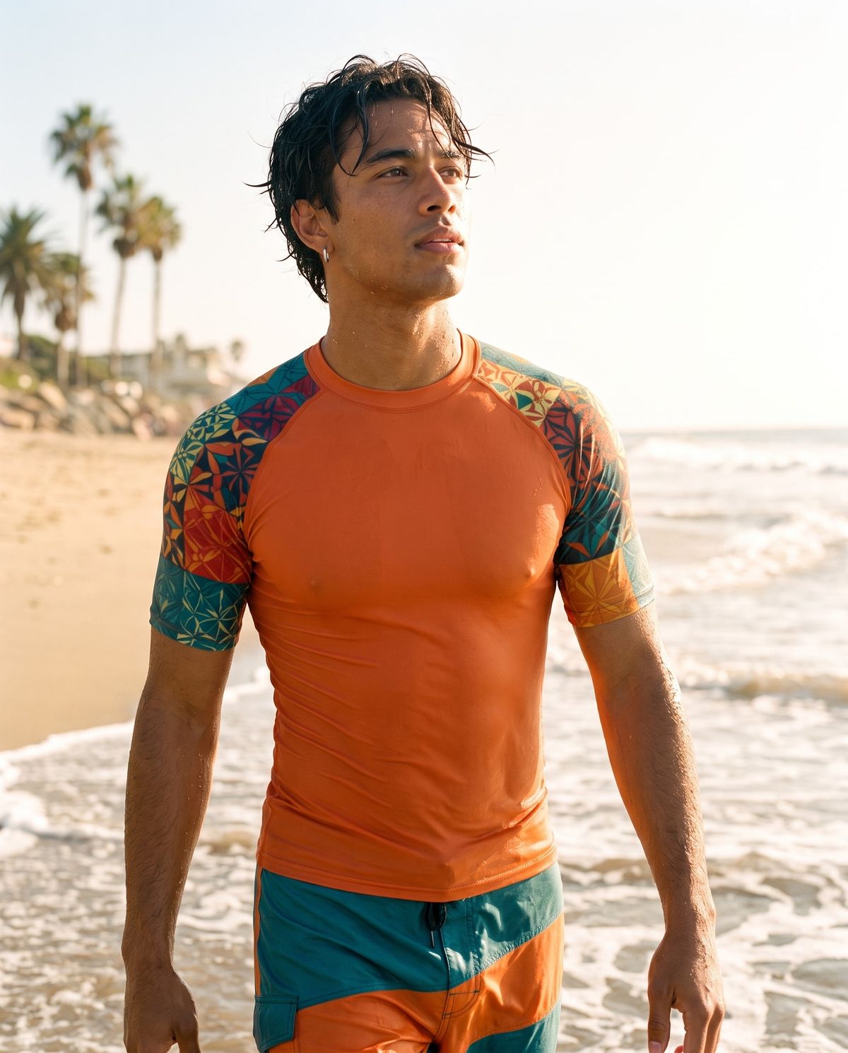 Pulse Rash Guard Men's Rashguard — Lolekai