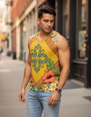 Aloha Tank Top Men's Tank Top — Dripper