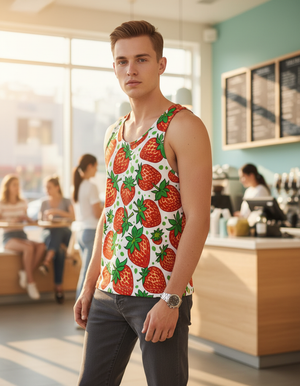 Men's Blush men's tank tops