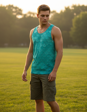 Coral Tank Top Men's Tank Top — Dripper