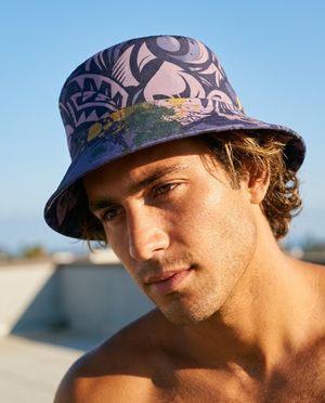 Rhodonite Mana Lehua bucket hats