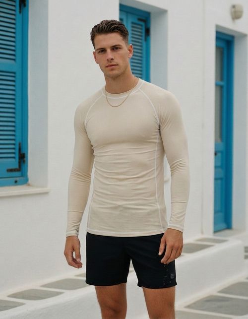 Champagne Rash Guard