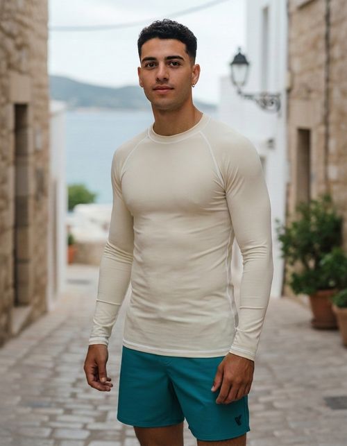 Eggshell Rash Guard
