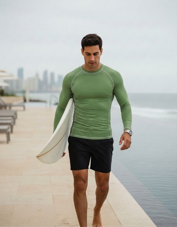Asparagus Men's Rashguard