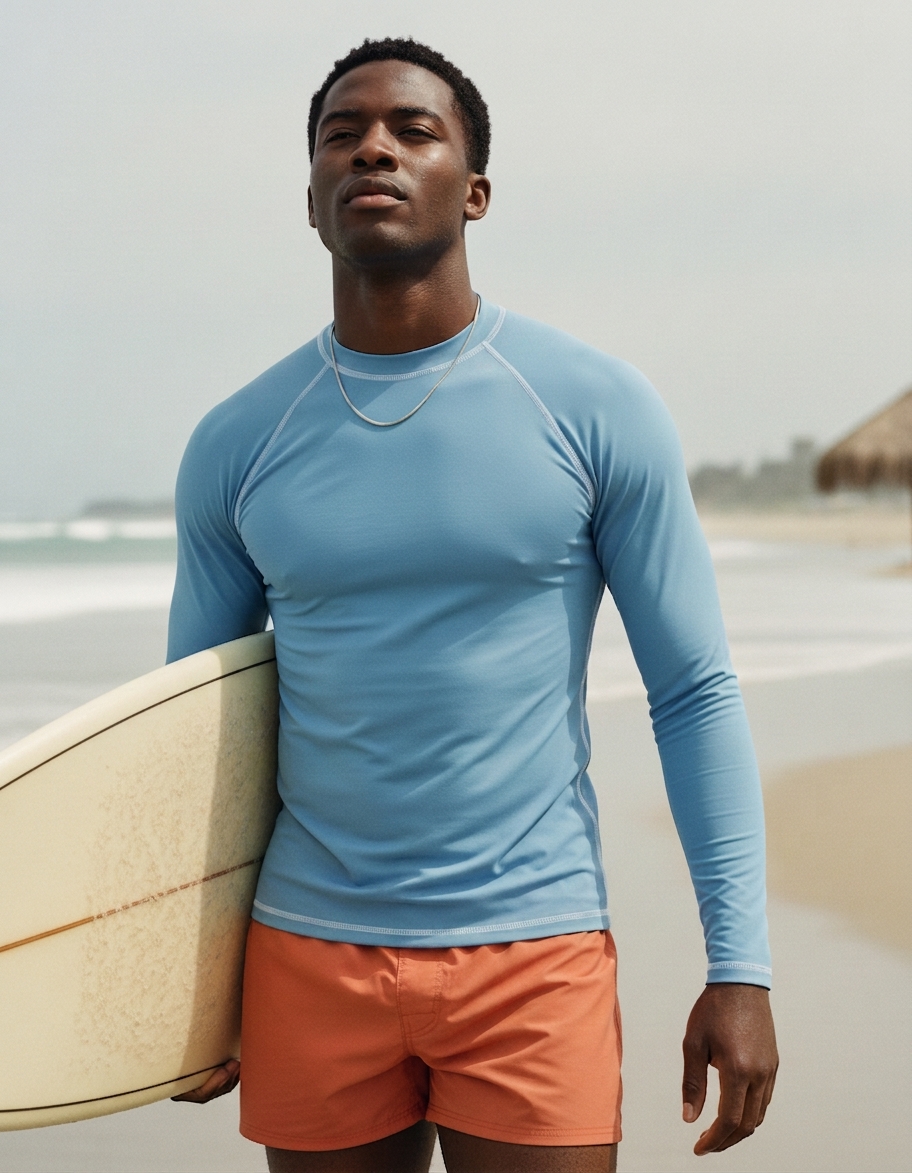 Rash guard in Iceberg