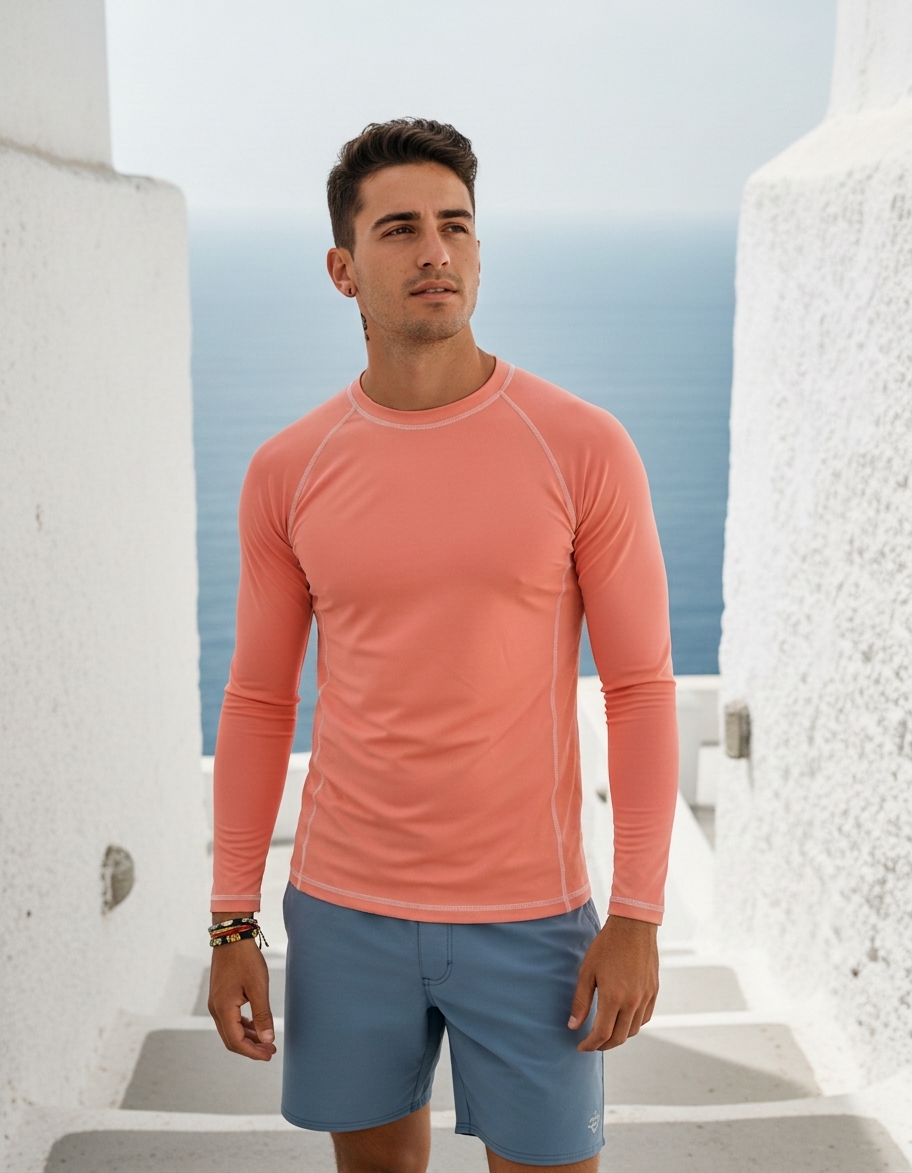 Rash guard in Guava
