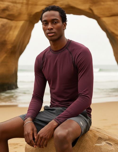 Mulberry Rash Guard Men's Rashguard — Lolekai