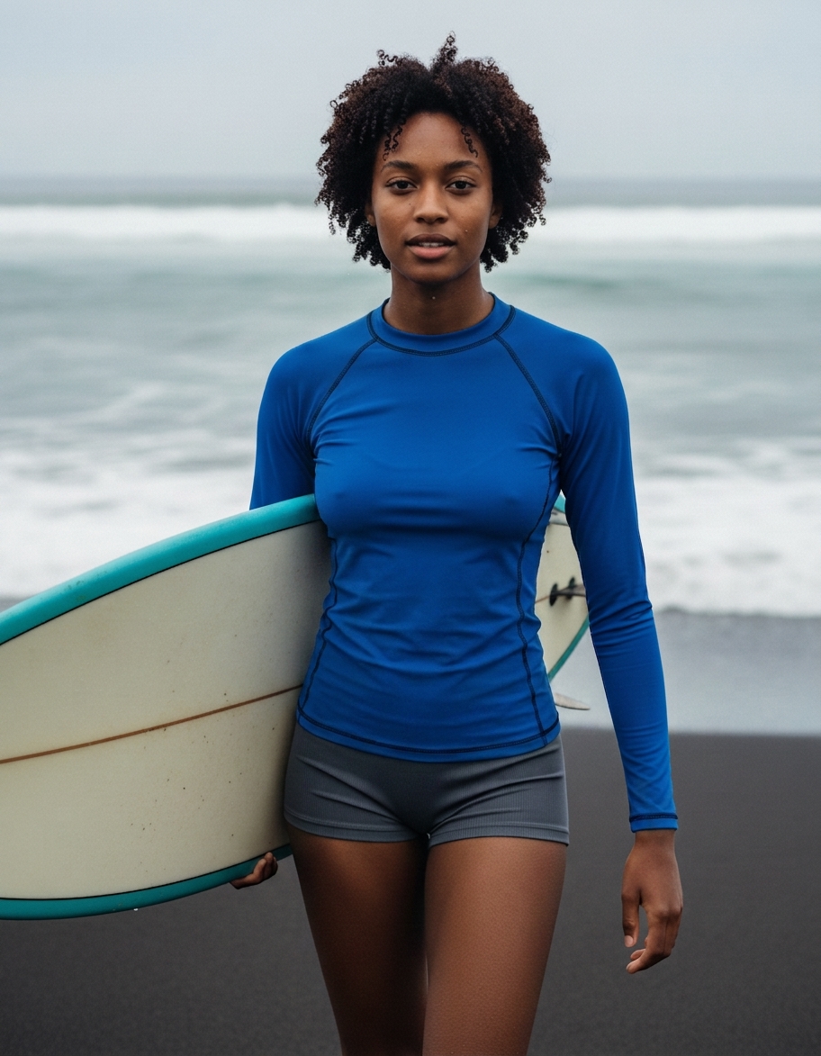 Long Sleeve in Bauhaus Blue