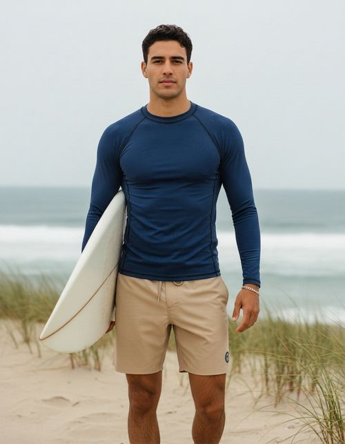 Prussian Blue Rash Guard
