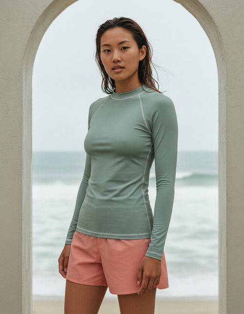 Pewter Rash Guard