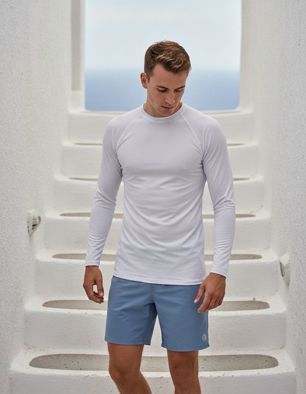 White Onyx Men's Rashguard