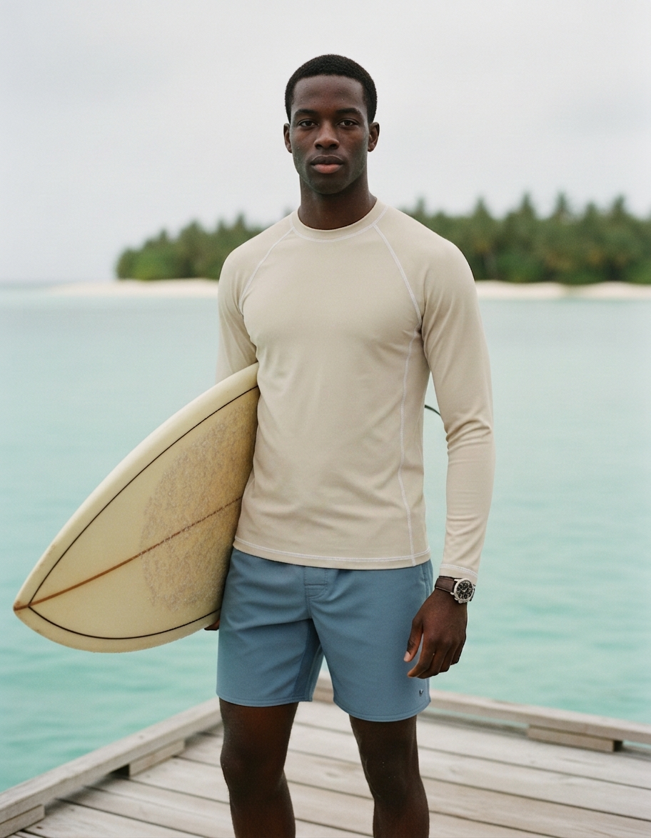 Rash guard in Putty