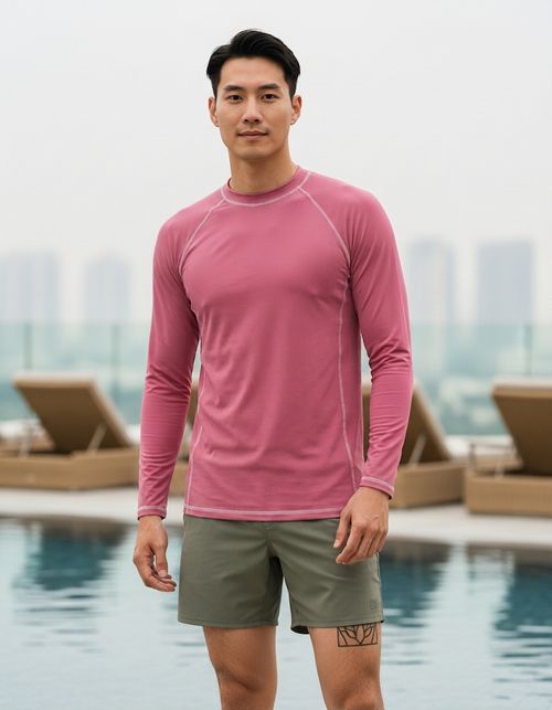 Rose Rash Guard Men's Rashguard — Lolekai