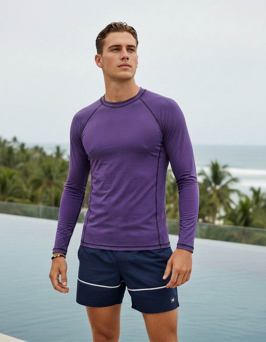 Ultra Violet Rash Guard Men's Rashguard — Lolekai