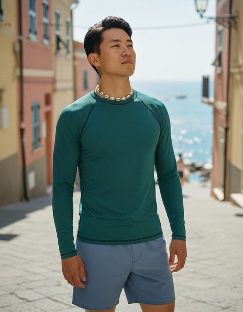 Alexandrite Rash Guard Men's Rashguard — Lolekai