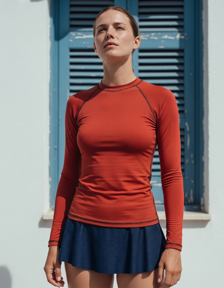 Rashguard in Paprika