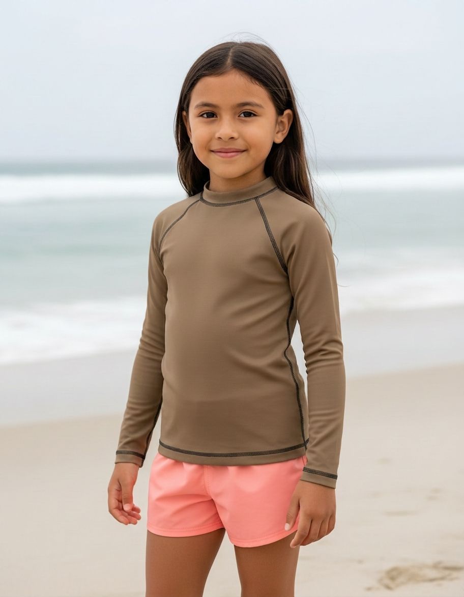 Kids Leather Rash Guard Kids Rash Guard — Lolekai