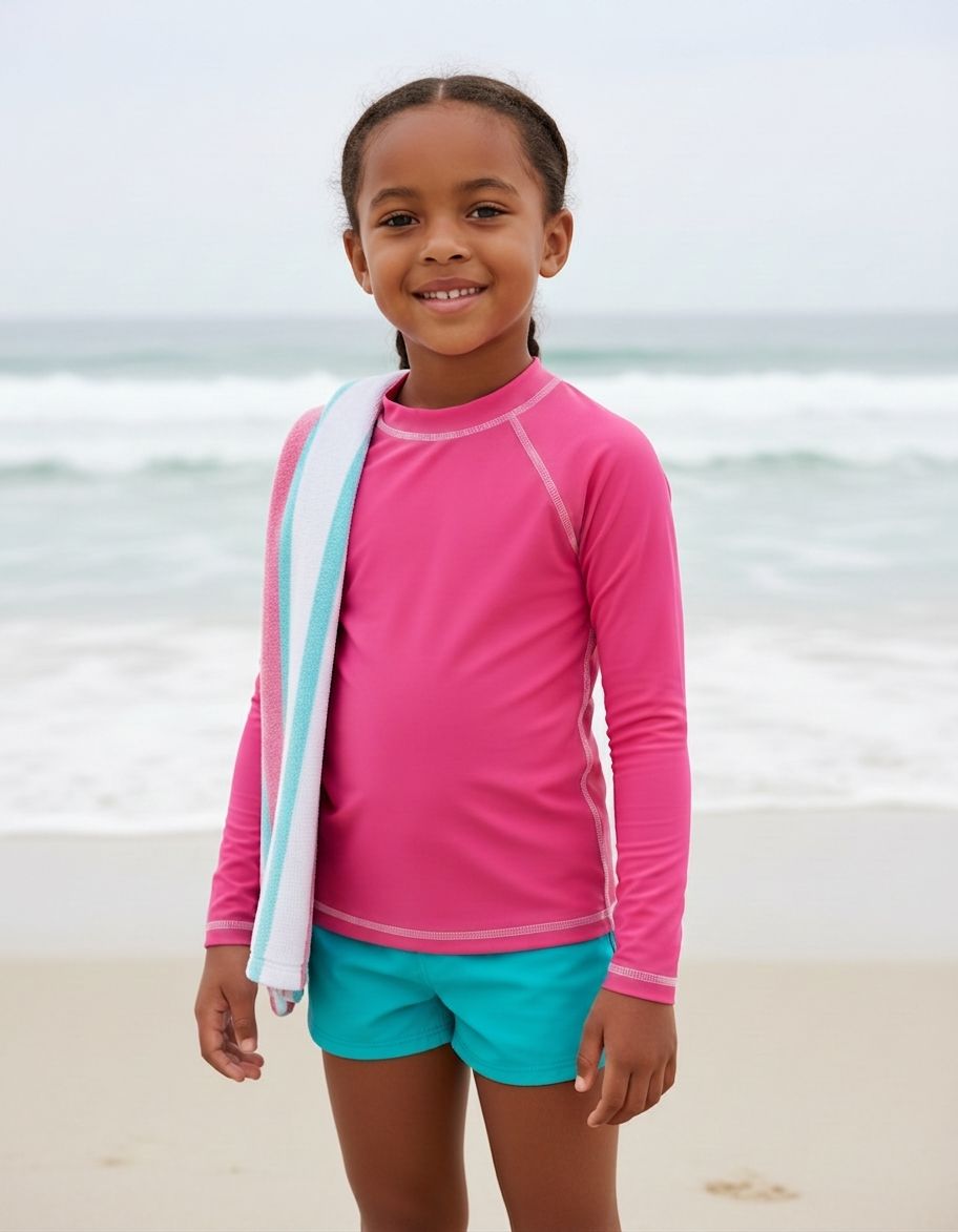 Kids Strawberry Rash Guard Kids Rash Guard — Lolekai
