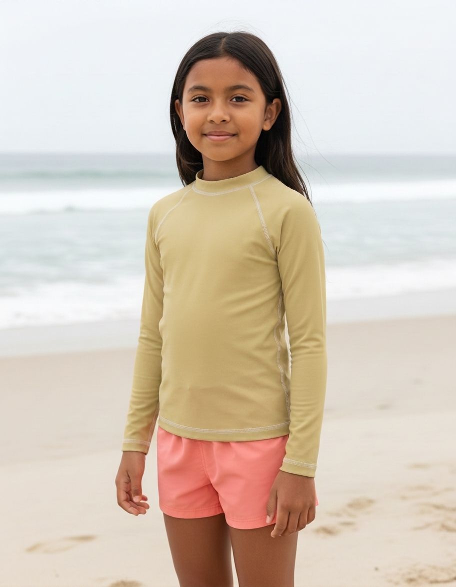 Kids Bamboo Rash Guard Kids Rash Guard — Lolekai