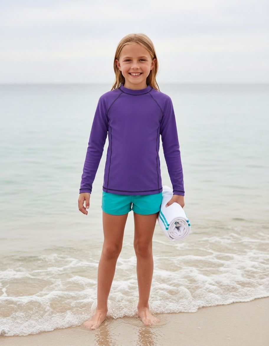 Kids Ultra Violet Rash Guard Kids Rash Guard — Lolekai