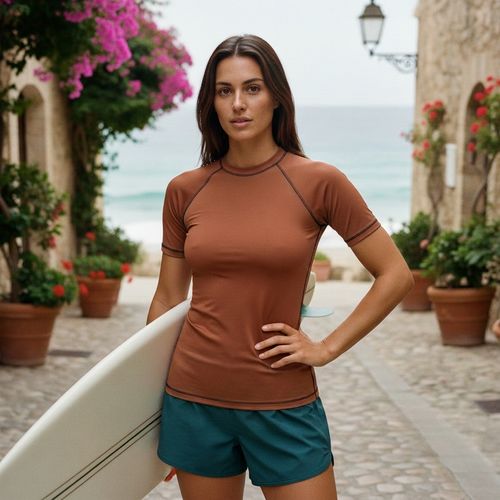 Copper Rash Guard Men's Rashguard — Lolekai