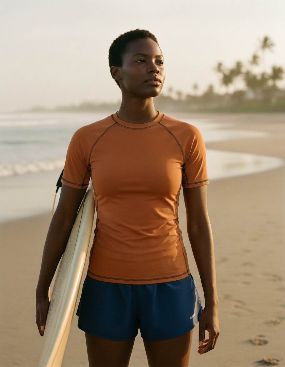 Short Sleeve in Pumpkin