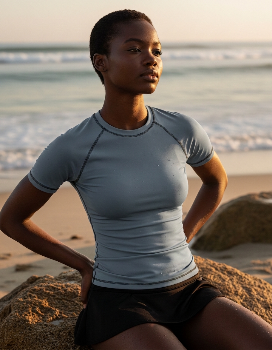 Short Sleeve in Slate