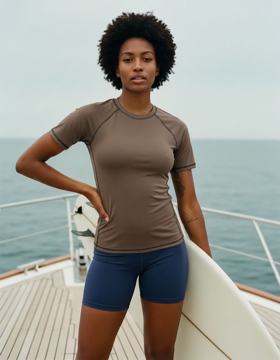 Short Sleeve in Umber