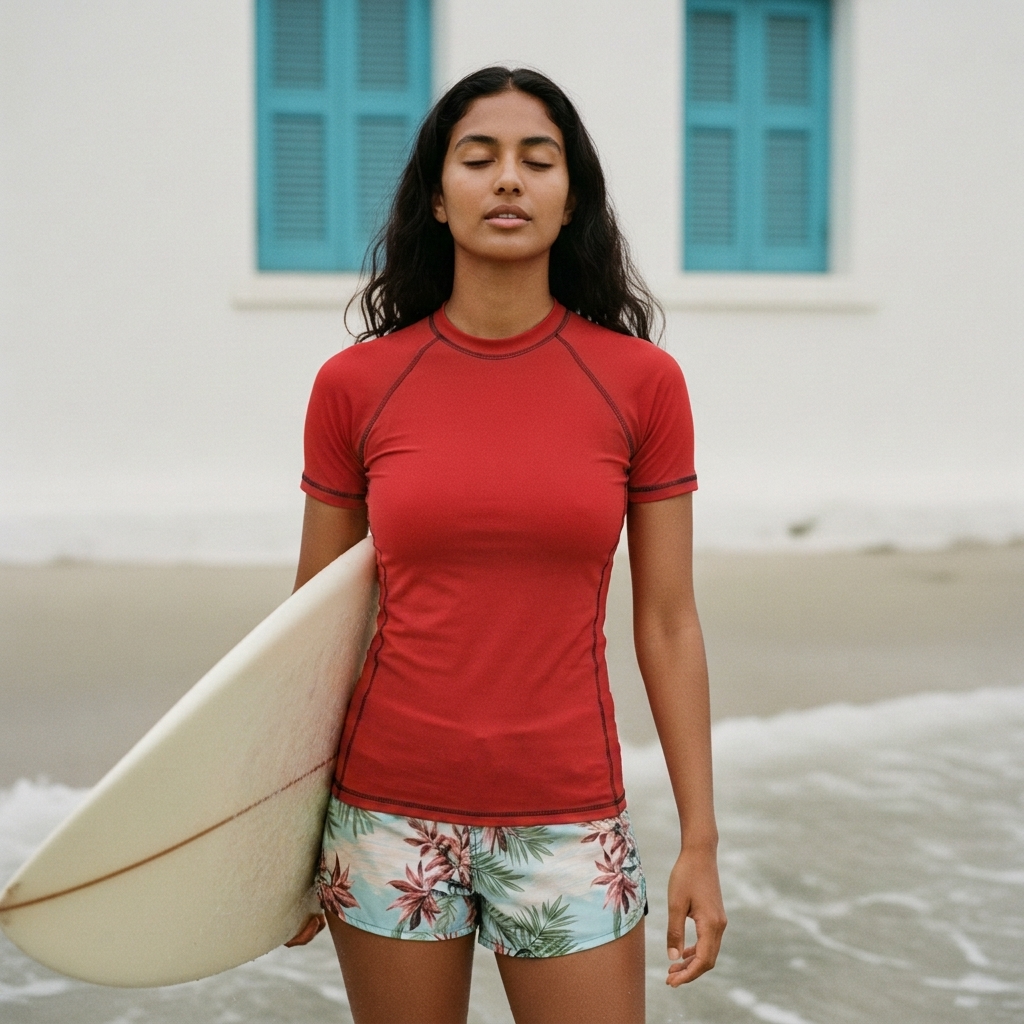 Short Sleeve in Ferrari Red