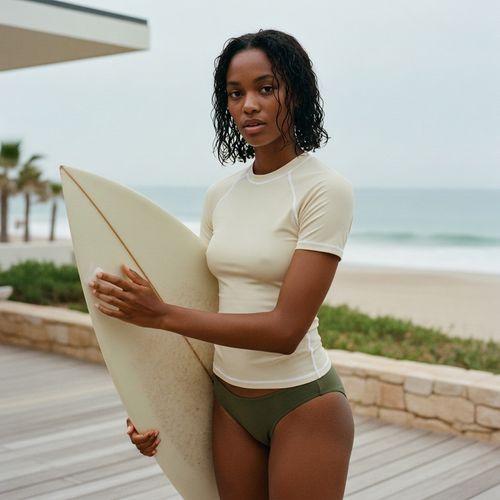 Parchment Rash Guard Men's Rashguard — Lolekai