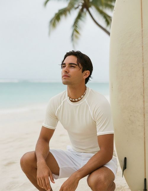 Eggshell Rash Guard