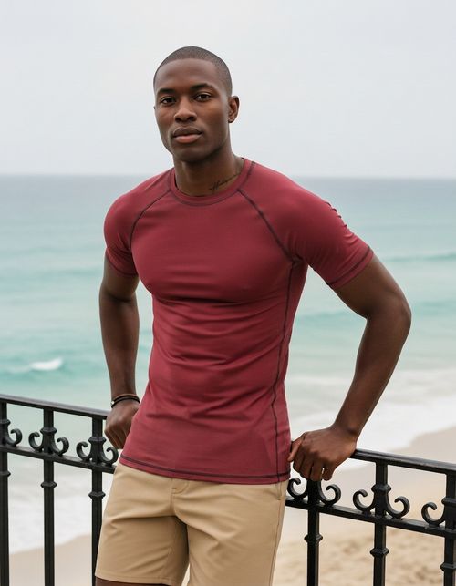 Ruby Rash Guard Men's Rashguard — Lolekai