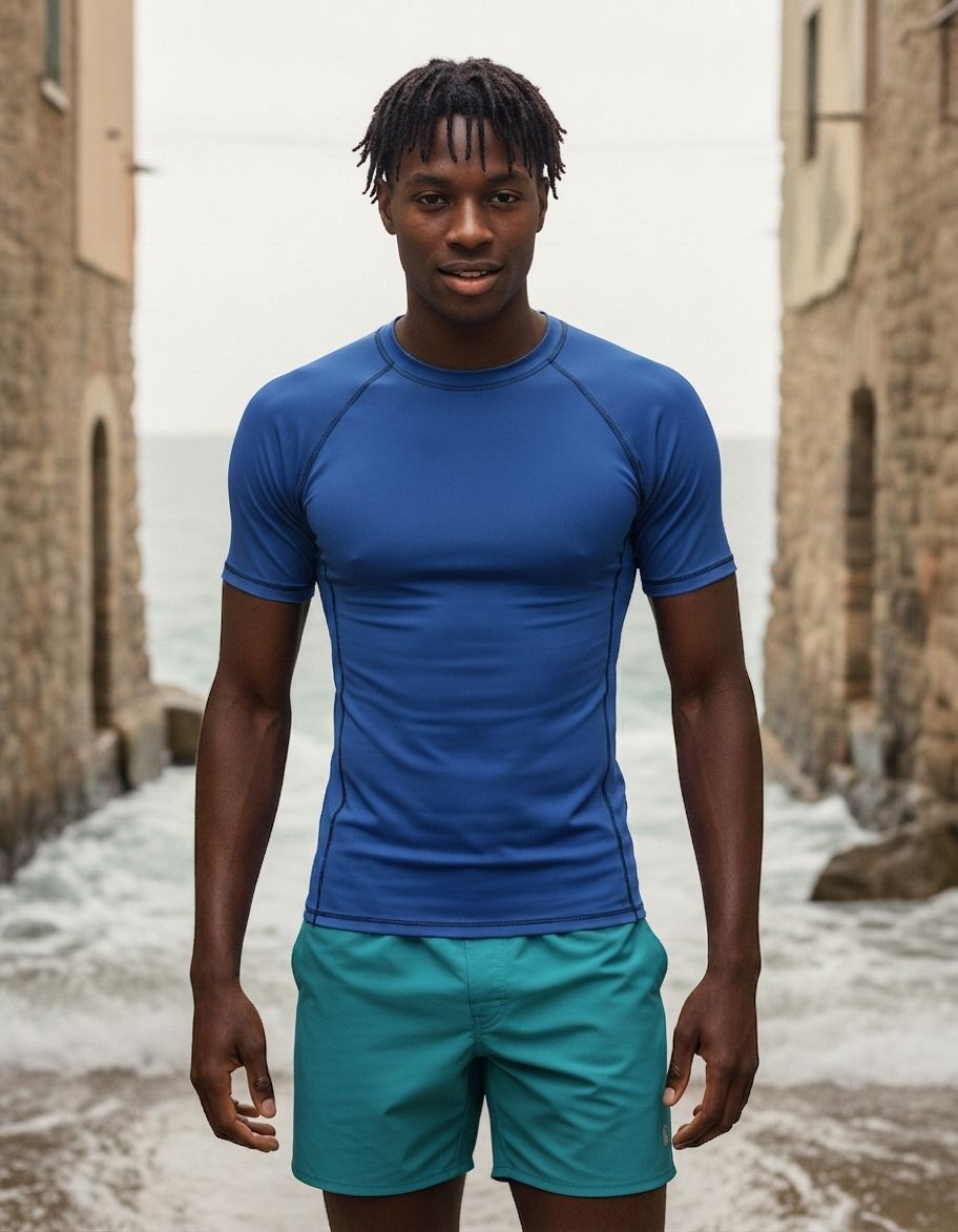 Men's Cobalt rashguards