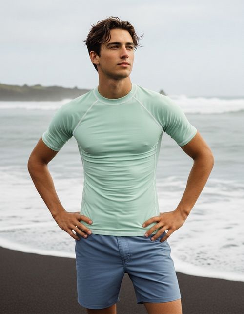 Jelly Mint Rash Guard