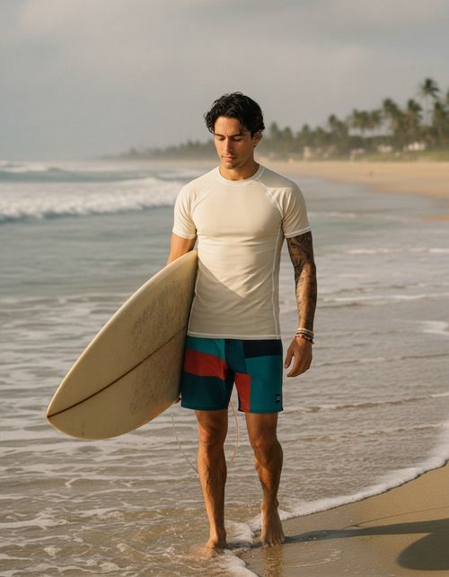 Champagne Rash Guard