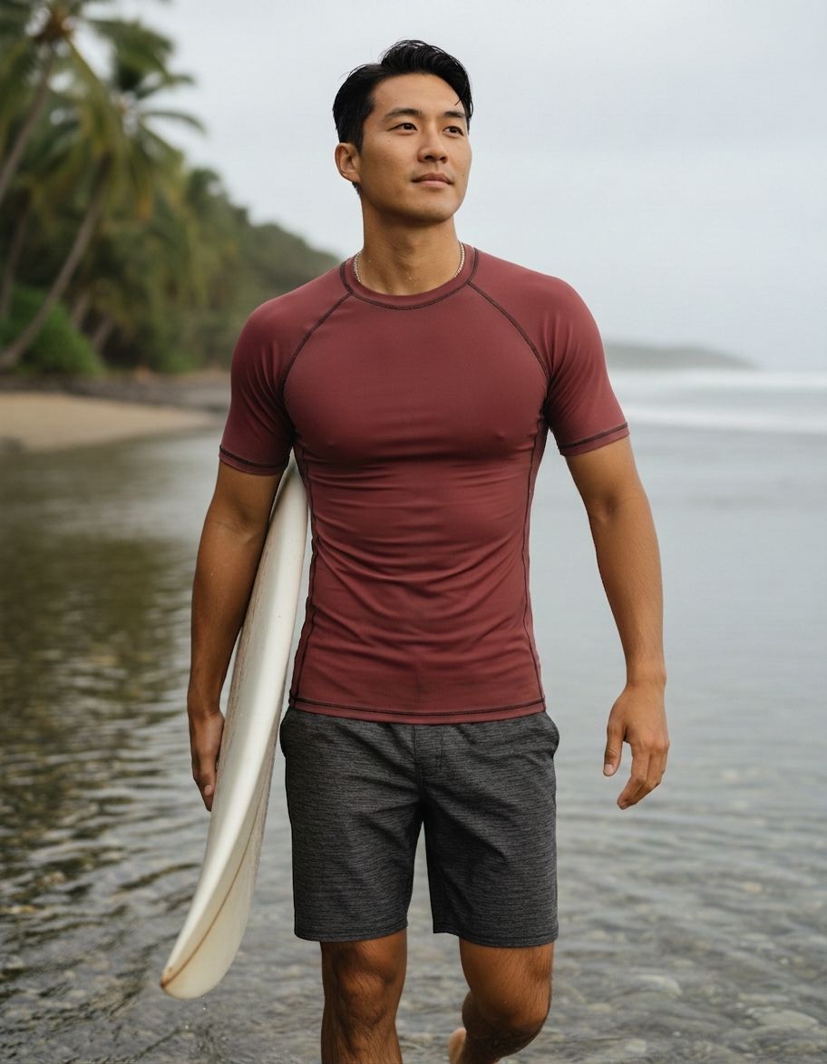 Brick Rash Guard Men's Rashguard — Lolekai