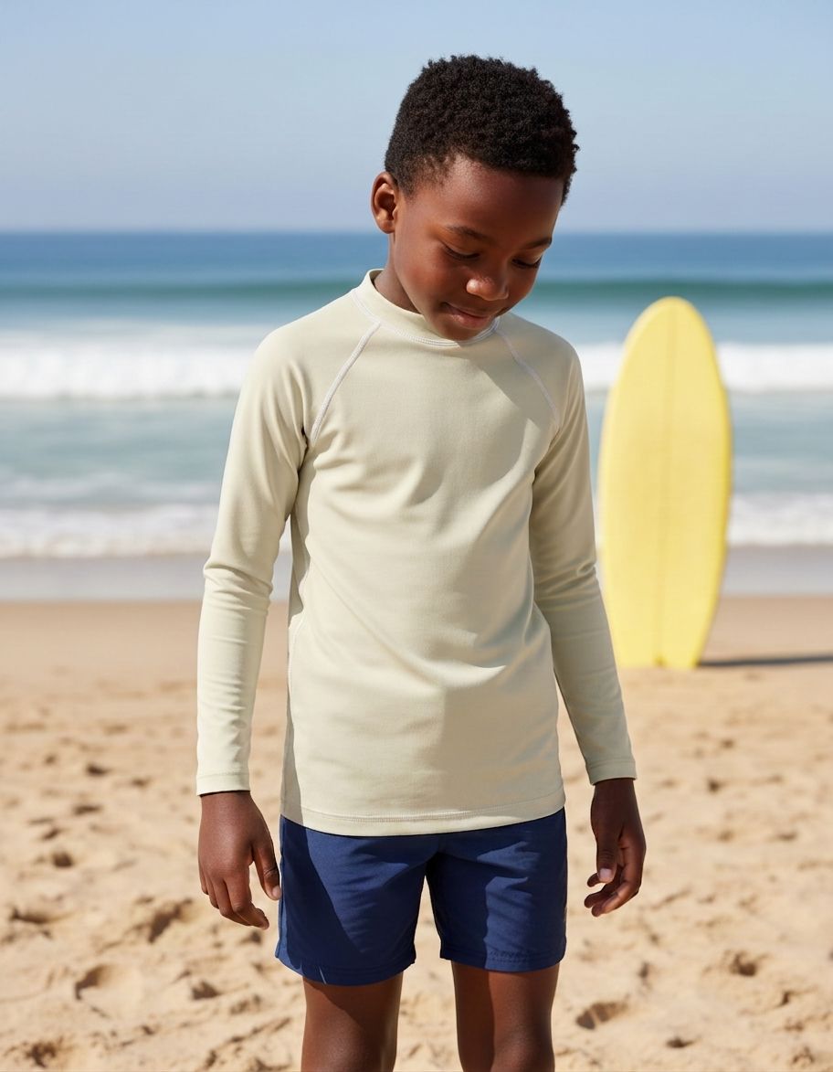 Kids Putty Rash Guard Kids Rash Guard — Lolekai