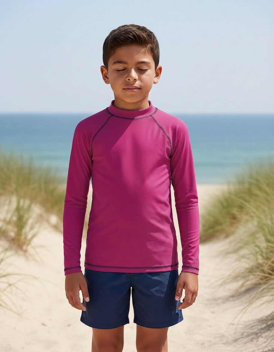 Passionfruit Rash Guard Kids Rash Guard — Lolekai
