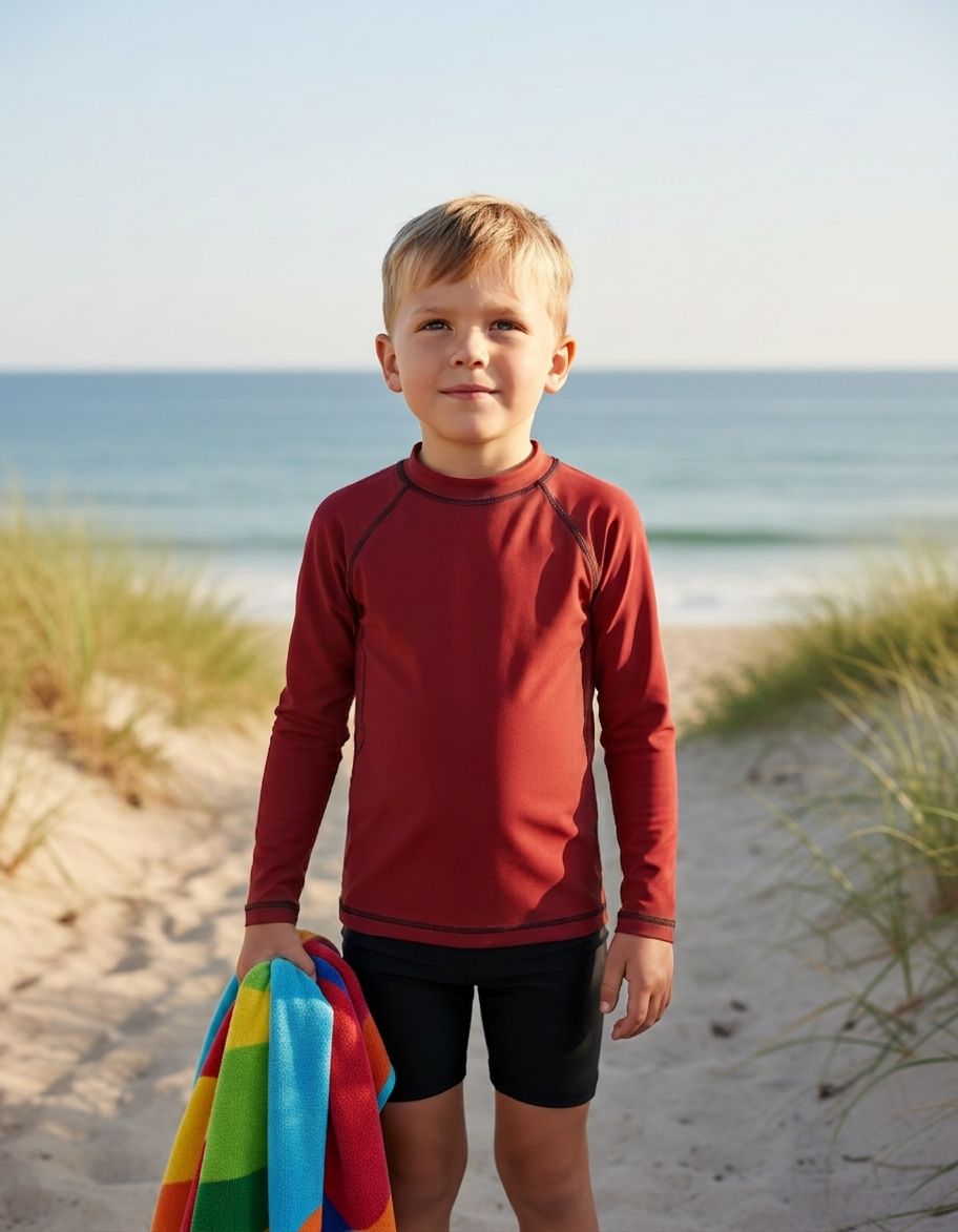 Kids Brick Rash Guard Kids Rash Guard — Lolekai