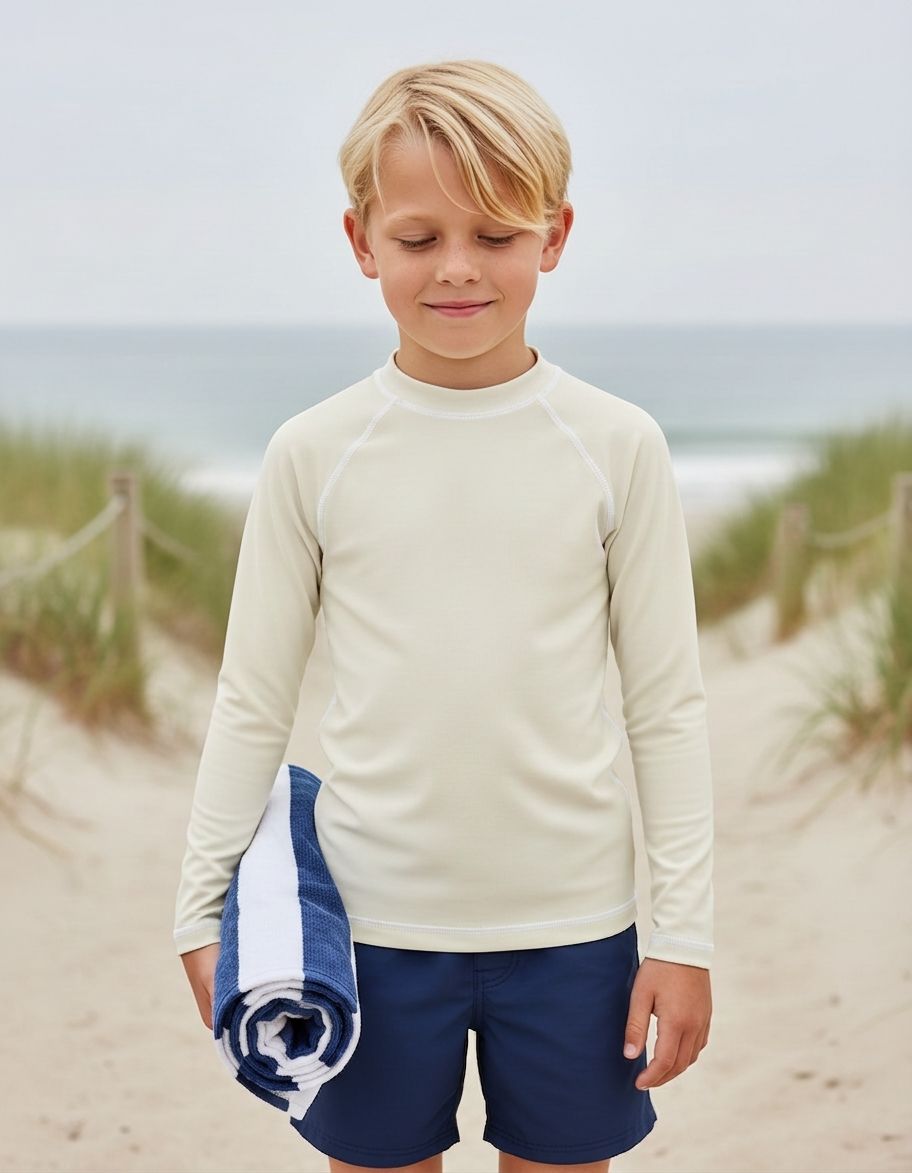 Marble Rash Guard Kids Rash Guard — Lolekai