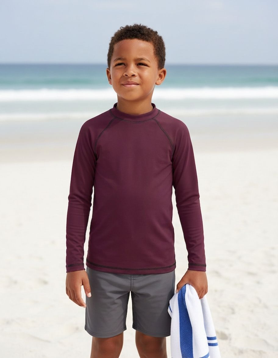Mulberry Rash Guard Kids Rash Guard — Lolekai