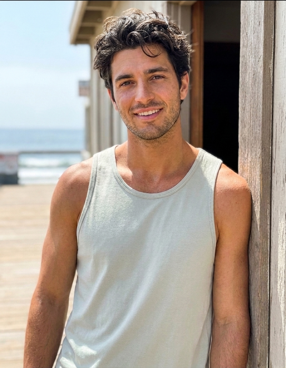 Tank top in Dove